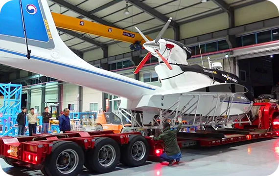 Transportable on a trailer